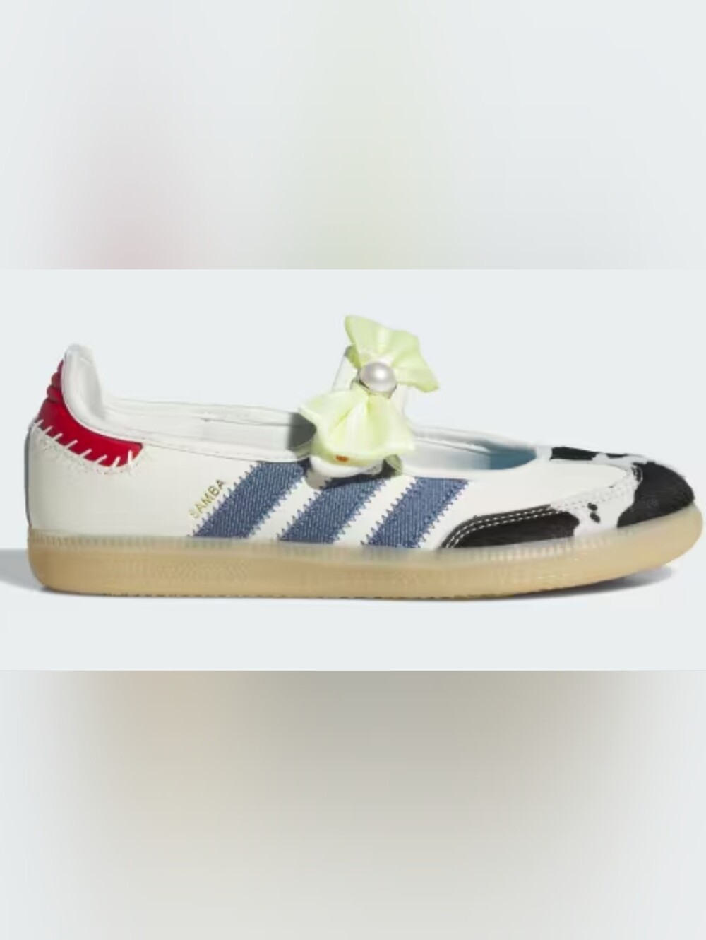 Adidas Samba Jane Junior Toy Story Sneakers with Yellow Bow